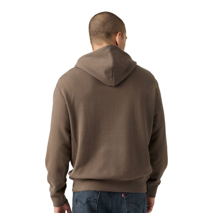 Levis Premium Graphic Hoodie Vintage BW Hood Maitake Brown  - A7386-0029