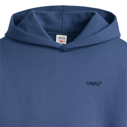 Levis The Authentic Hoodie Sargasso Sea Garment Dye  - A8435-0020