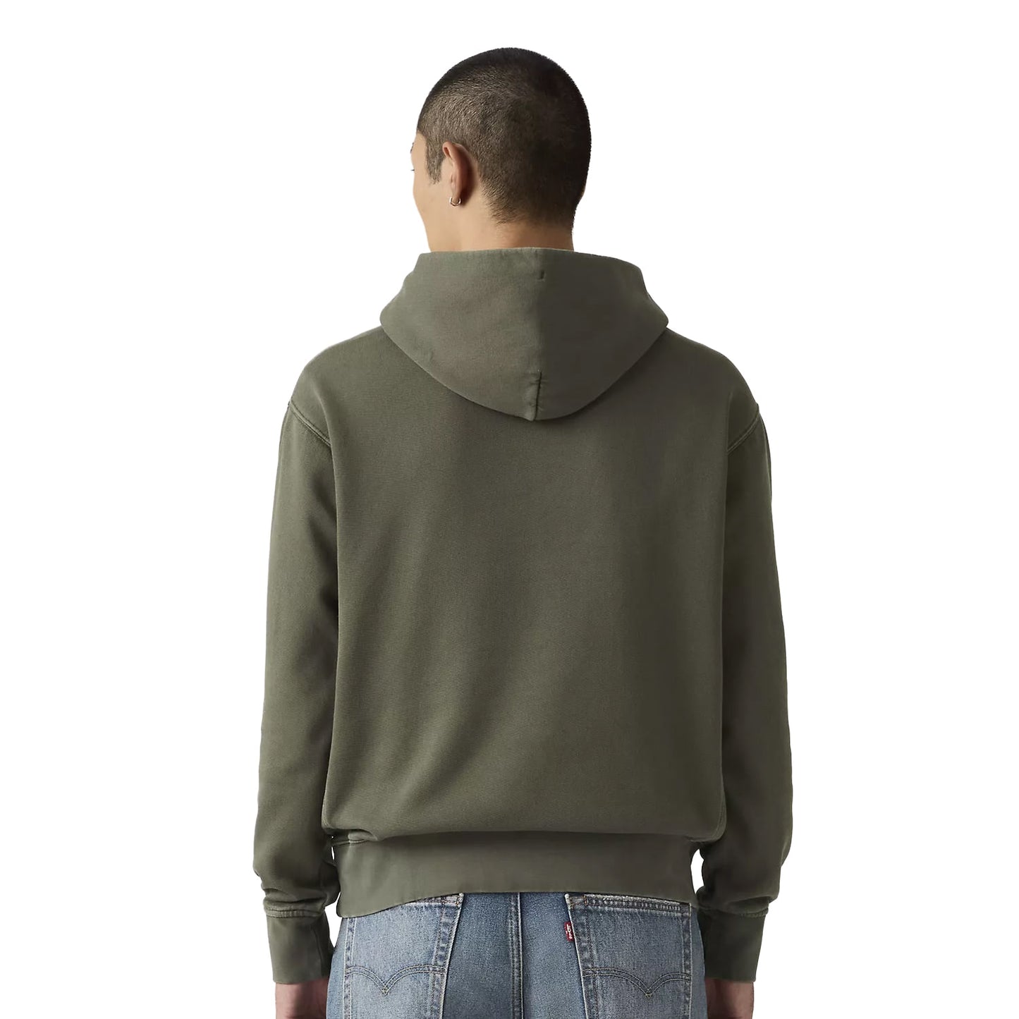 Levis The Authentic Hoodie Garment Dye Kambaba  - A8435-0040