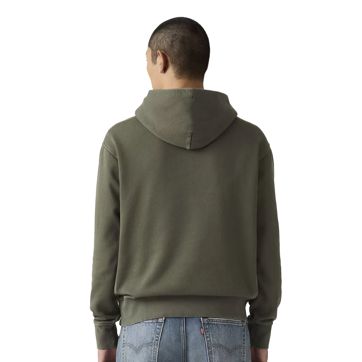 Levis The Authentic Hoodie Garment Dye Kambaba  - A8435-0040