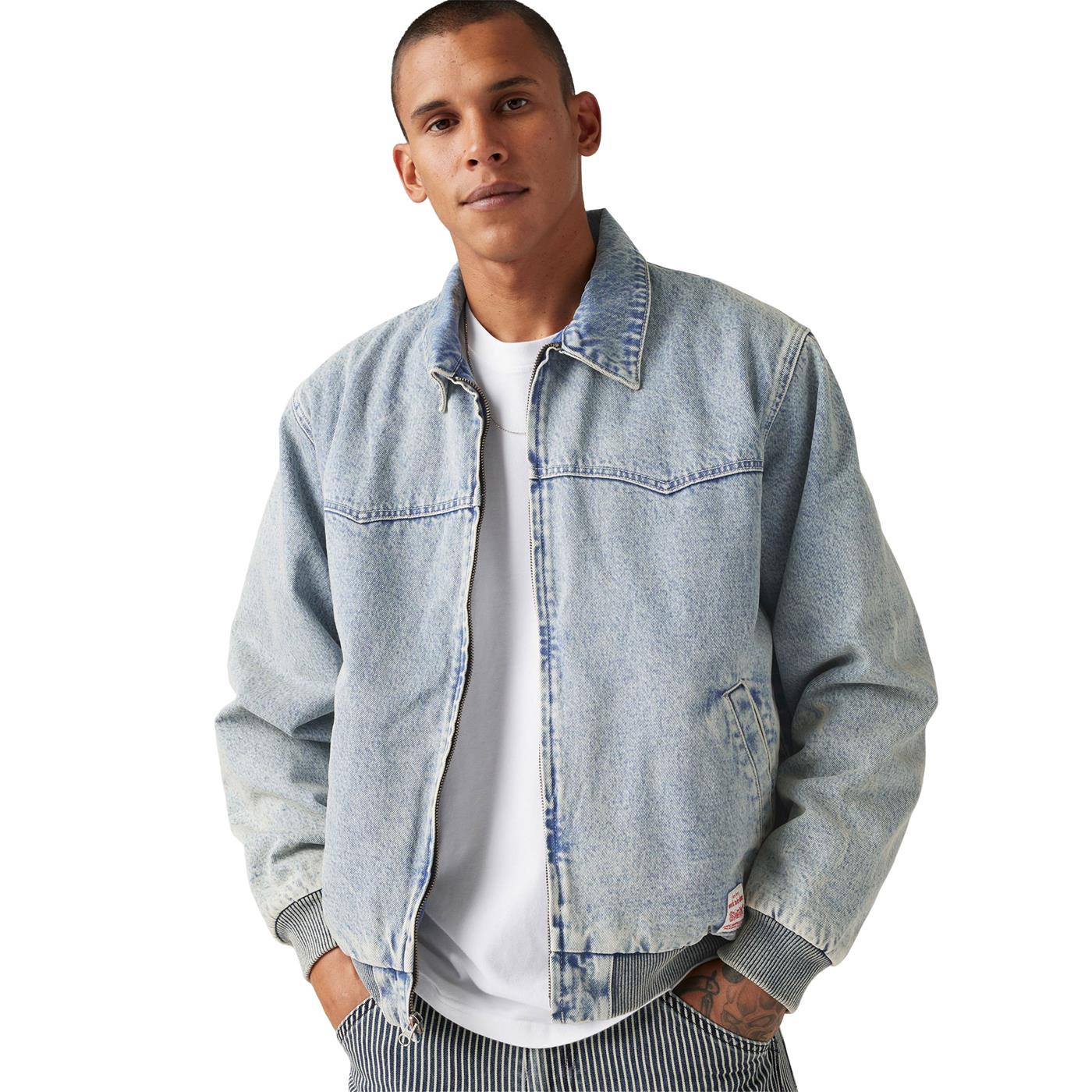 Levis Embarcadero Aviator Jacket Sign Here  - A8583-0003
