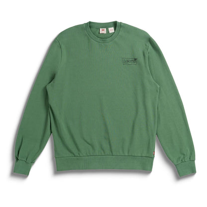 Levis LSE Graphic Crew Sweatshirt Fill Myrtle Body/Black  - A8586-0018