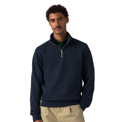 Levis Original HM 1/4 Zip Sweatshirt Navy Blazer  - A8606-0017