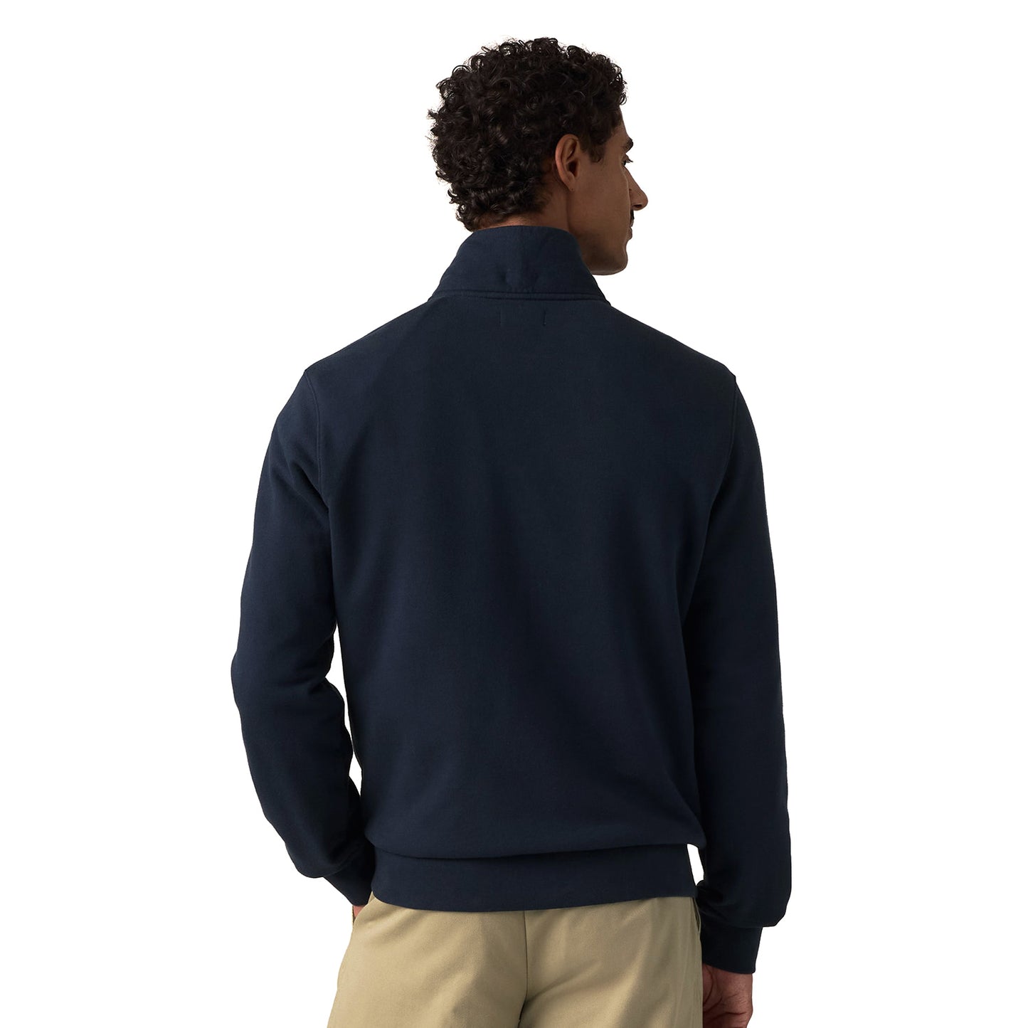 Levis Original HM 1/4 Zip Sweatshirt Navy Blazer  - A8606-0017