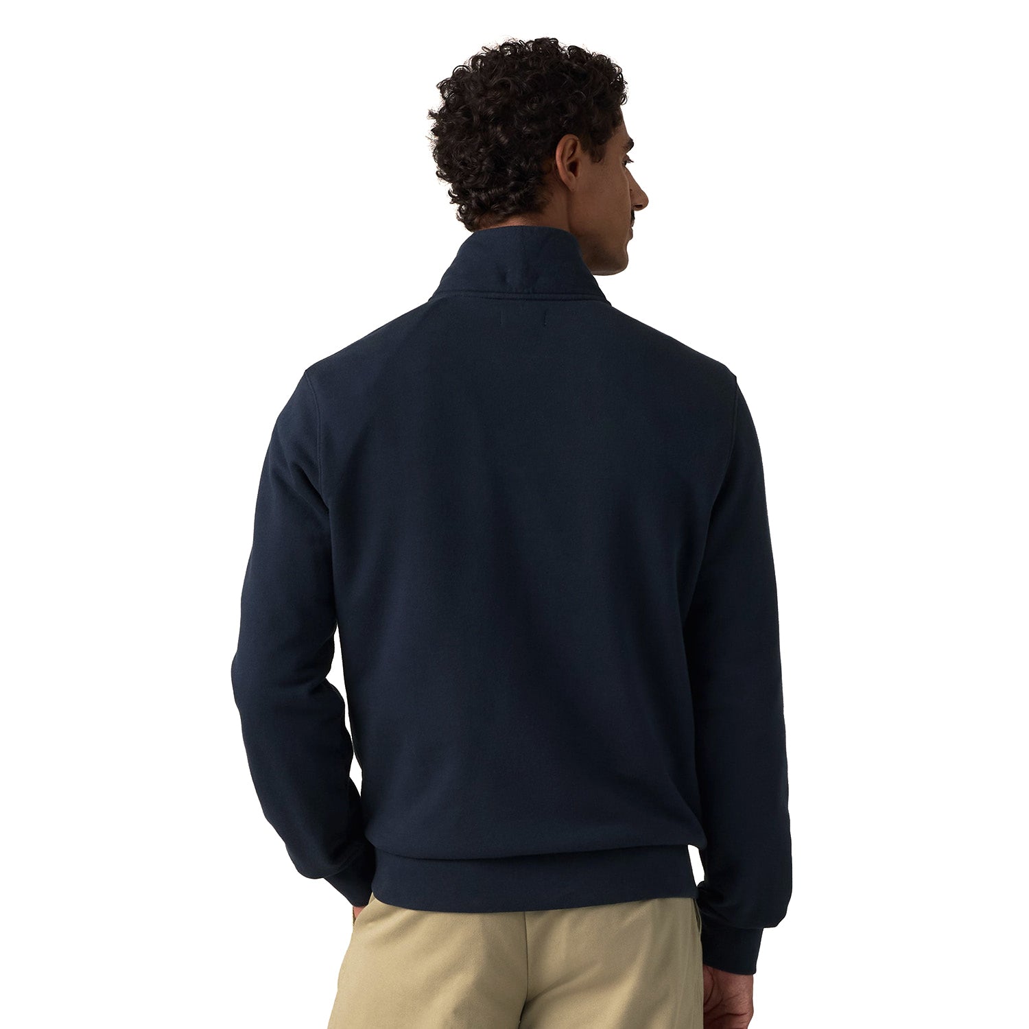 Levis Original HM 1/4 Zip Sweatshirt Navy Blazer  - A8606-0017