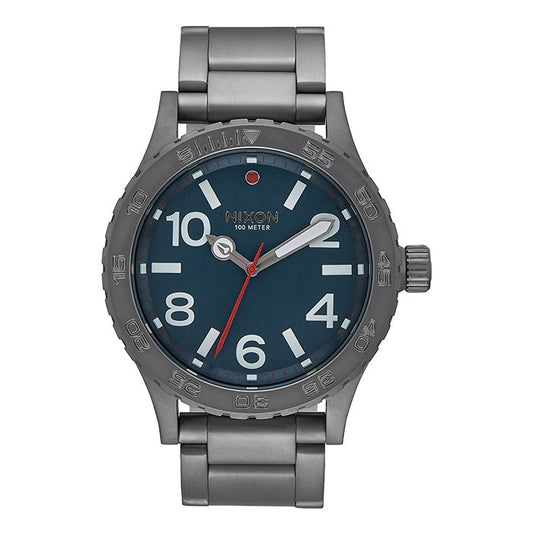 Nixon 46 46 Mm All Gunmetal/Dark Blue  - A9162340