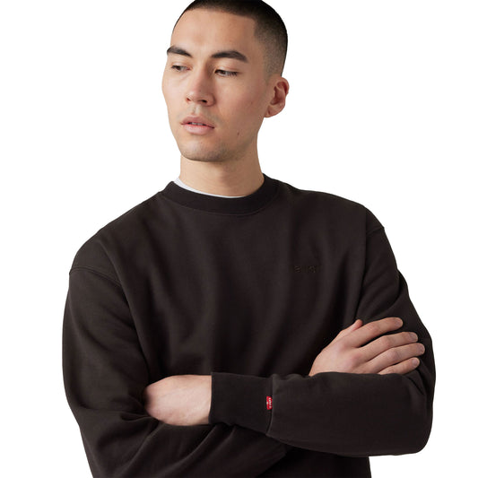 Levis Authentic Crew Black Agate Garment Dye  - A9244-0000