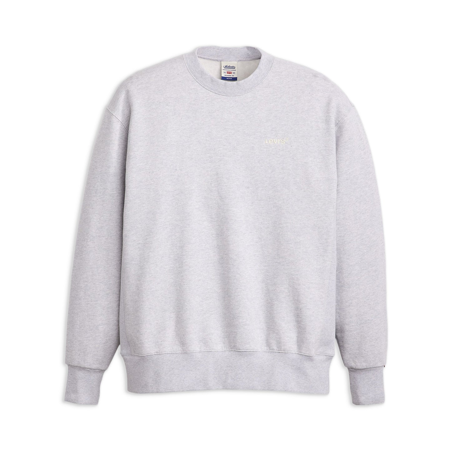 Levis Authentic Crew Light Gray Heather  - A9244-0001