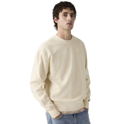 Levis Authentic Crew Garment Dye Rutabaga  - A9244-0043