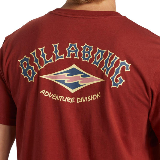 Billabong Adiv Arch T-Shirt Sangria  - ABYZT02469-SGA