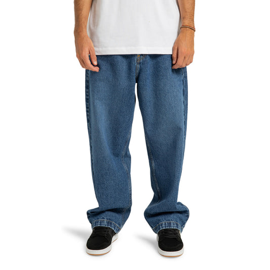 DC Shoes Worker Baggy Denim Pant Stone Indigo  - ADYDP03093-BLCW