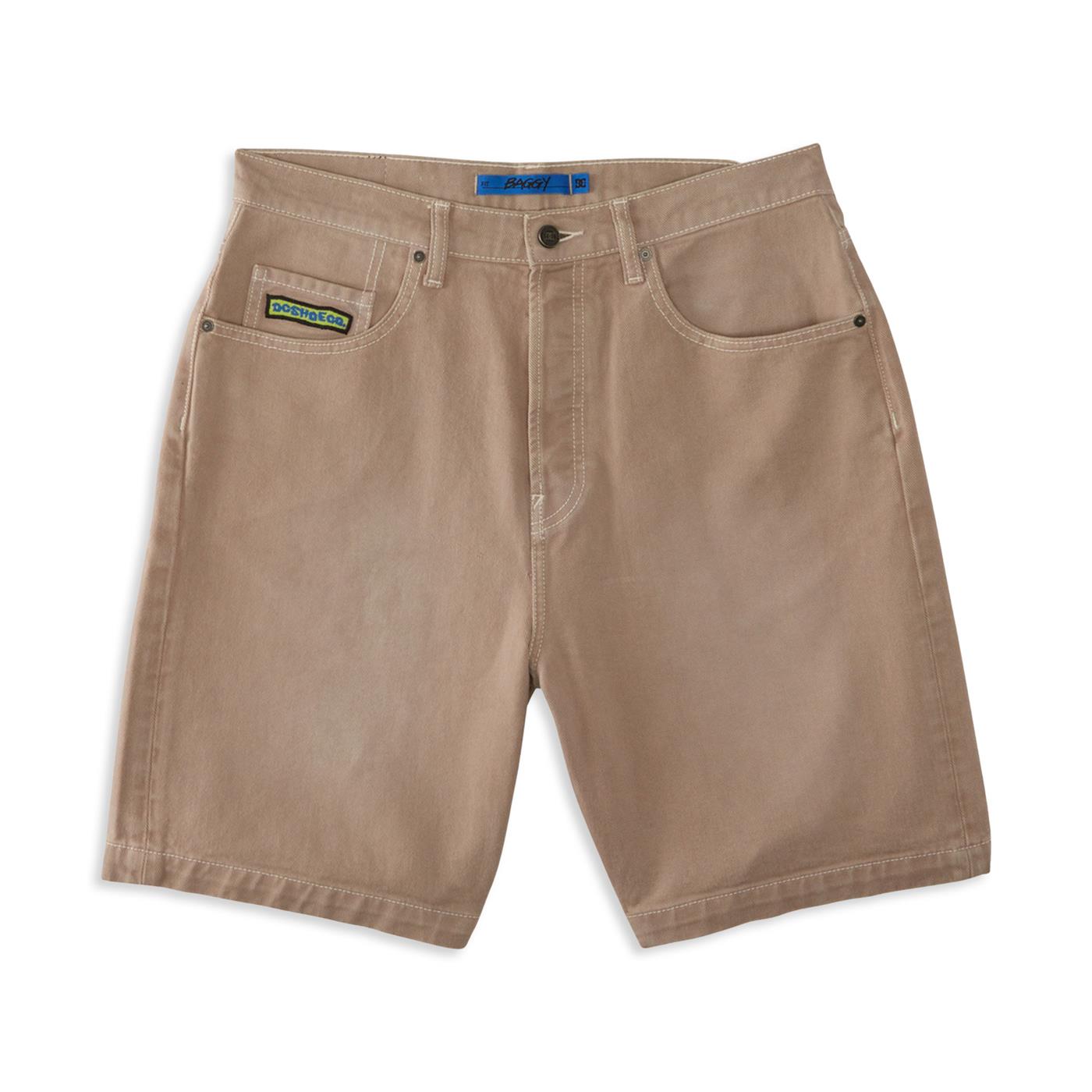 DC Shoes Worker Baggy Denim Short Incense Overdye  - ADYDS03013IO