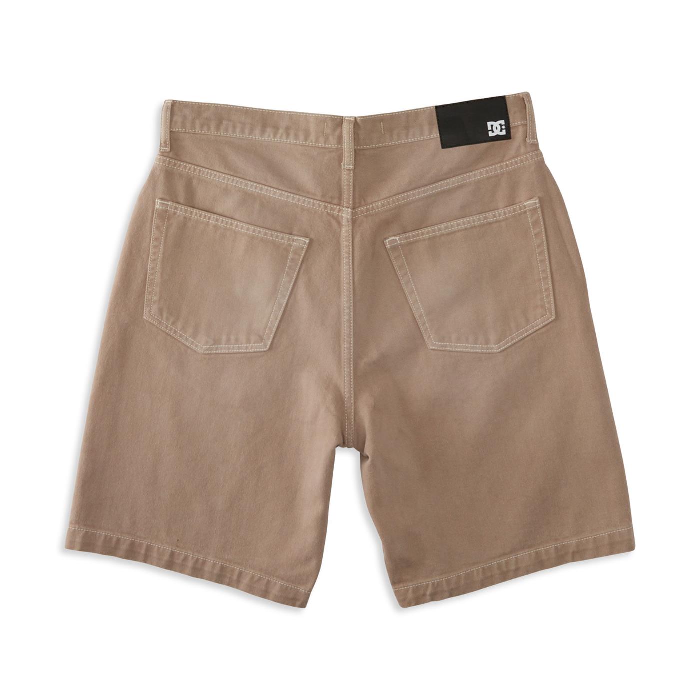 DC Shoes Worker Baggy Denim Short Incense Overdye  - ADYDS03013IO