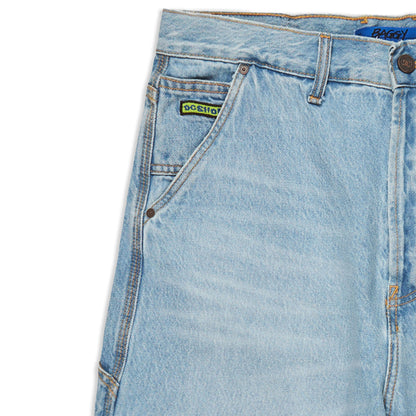 DC Shoes Carpenter 22" Baggy Shorts Indigo Light