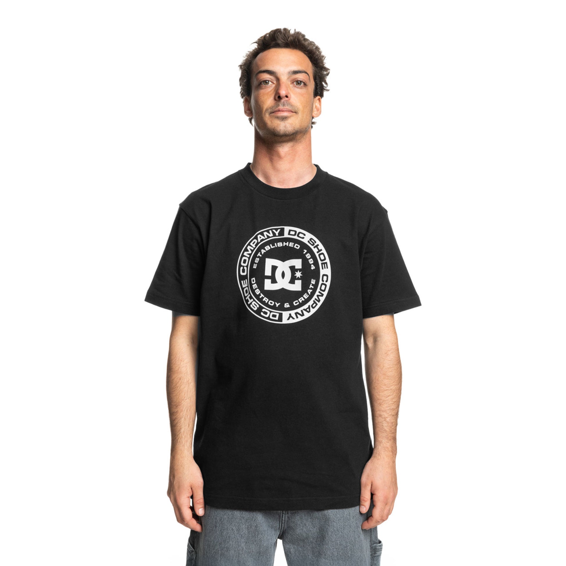 DC Shoes DC Corpo SS Tee Black  - ADYZT05396-KVJ0