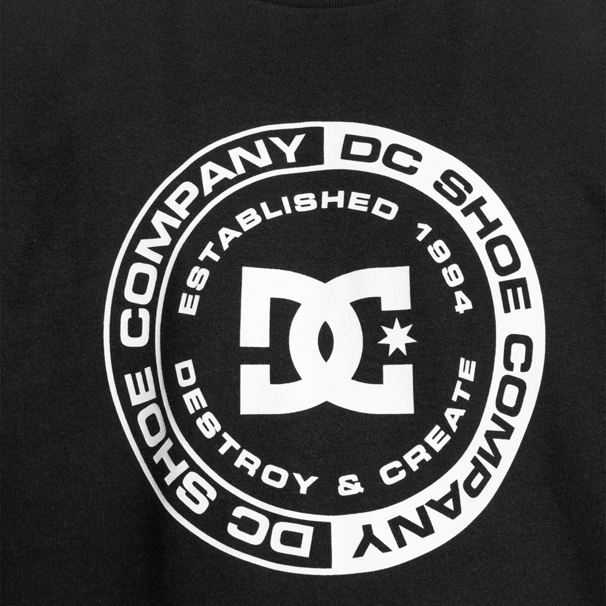 DC Shoes DC Corpo SS Tee Black  - ADYZT05396-KVJ0