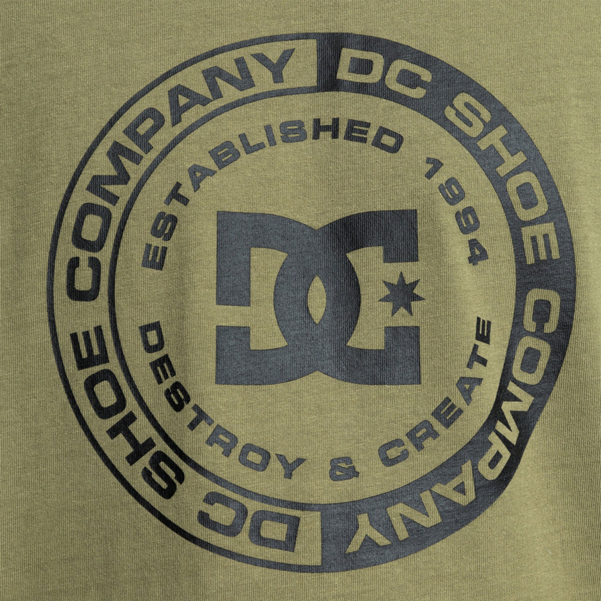 DC Shoes DC Corpo SS Tee Deep Lichen Green  - ADYZT05396-TPC0