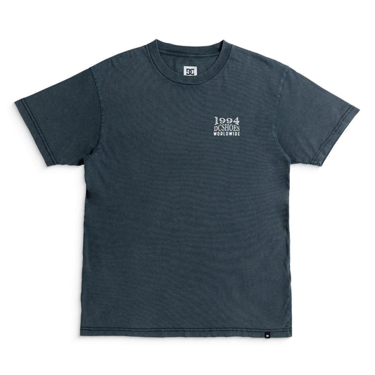 DC Shoes Line Up SS Tee Black Acid  - ADYZT05446-BAC