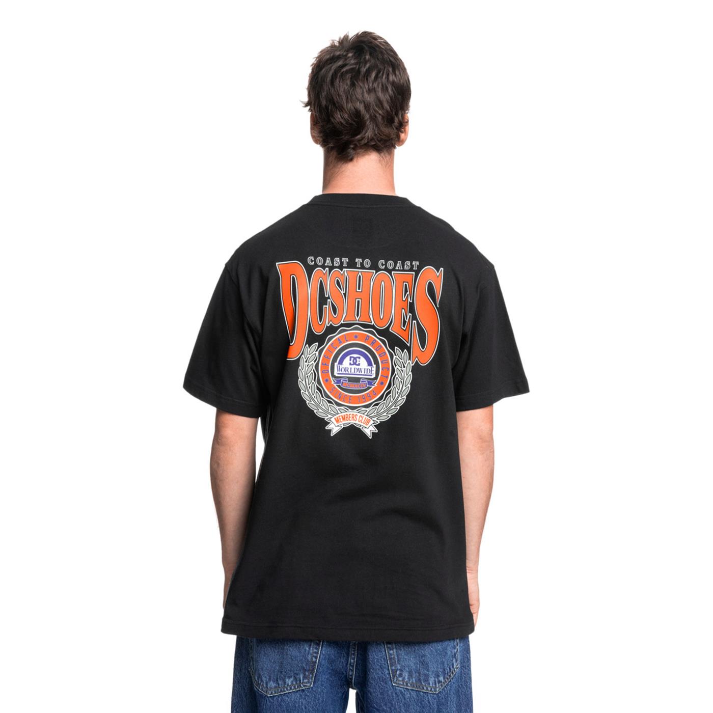 DC Shoes Members Only SS Tee Black  - ADYZT05448-KVJ0