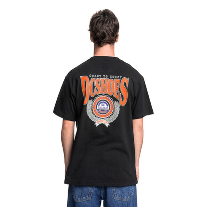 DC Shoes Members Only SS Tee Black  - ADYZT05448-KVJ0