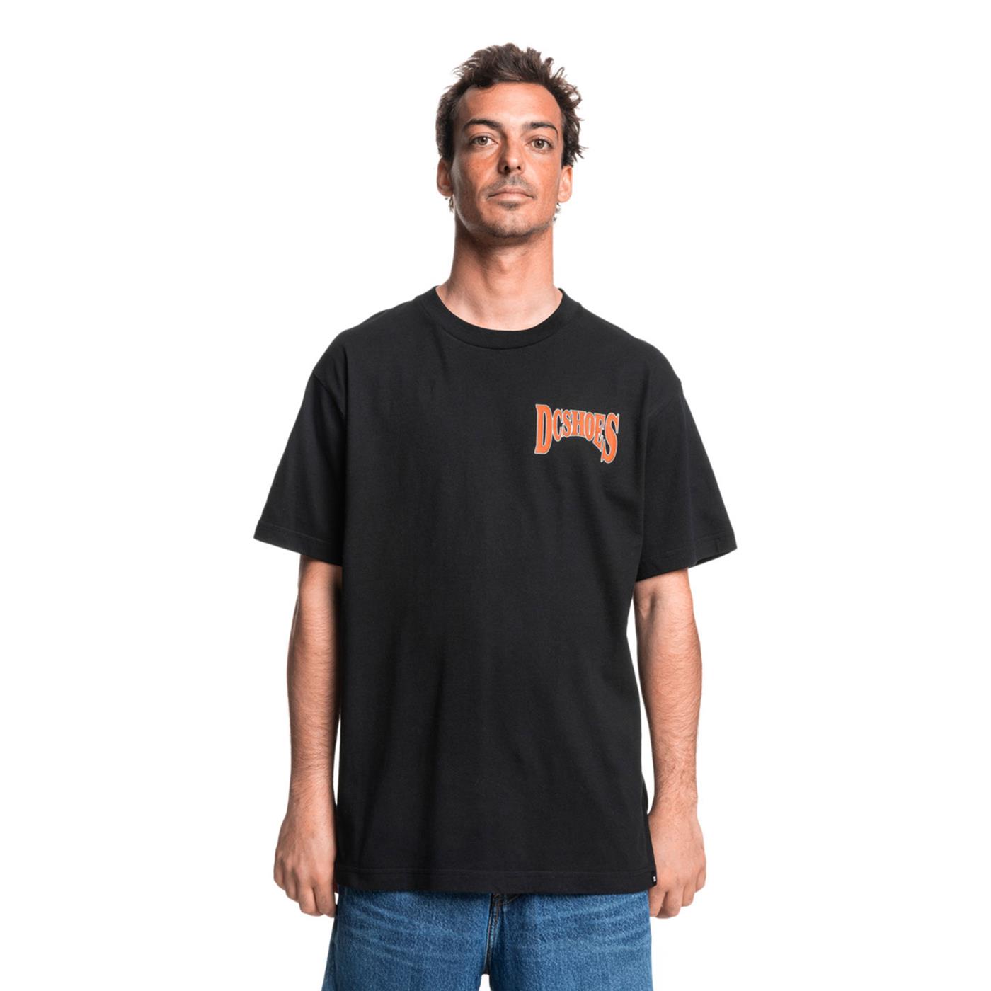 DC Shoes Members Only SS Tee Black  - ADYZT05448-KVJ0