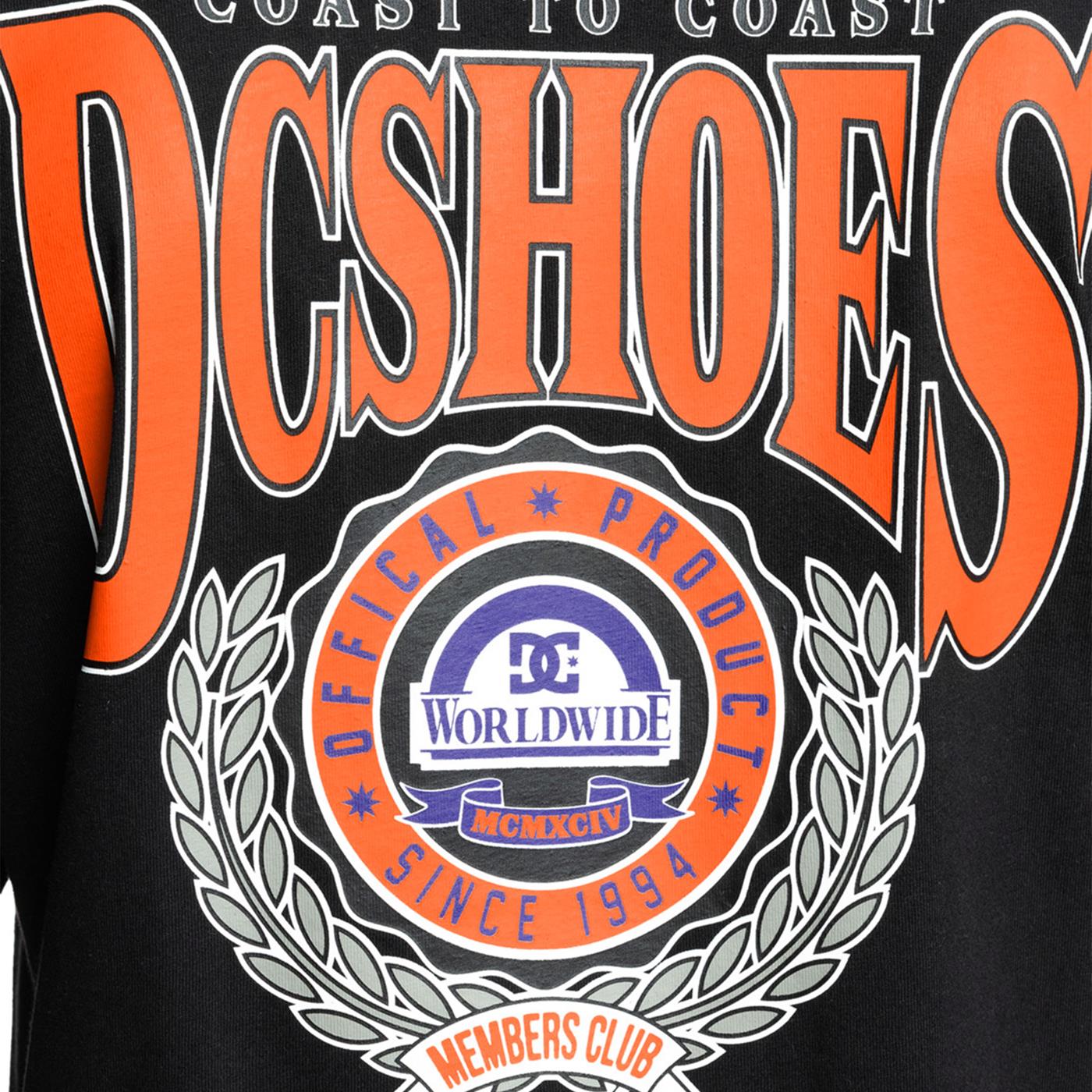 DC Shoes Members Only SS Tee Black  - ADYZT05448-KVJ0