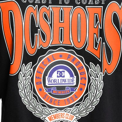 DC Shoes Members Only SS Tee Black  - ADYZT05448-KVJ0