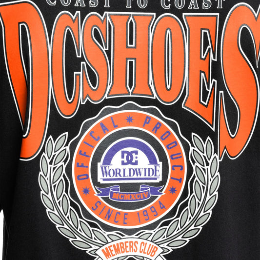DC Shoes Members Only SS Tee Black  - ADYZT05448-KVJ0