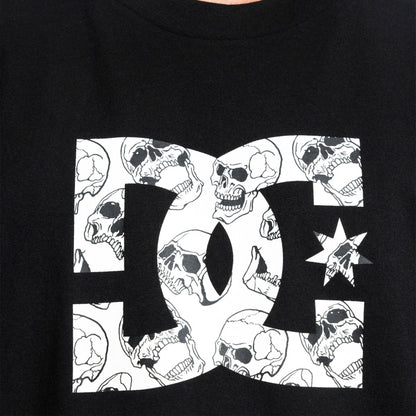 DC Shoes DC Star Skully SS Tee Black  - ADYZT05461-KVJ0