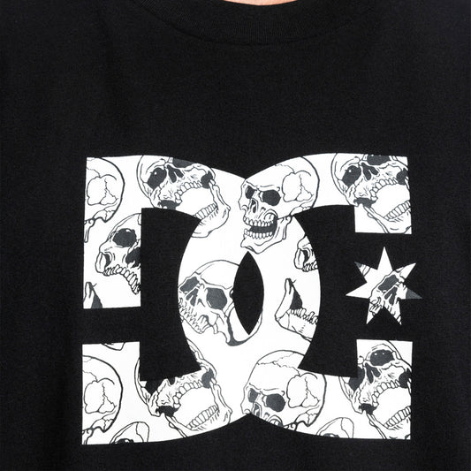 DC Shoes DC Star Skully SS Tee Black  - ADYZT05461-KVJ0