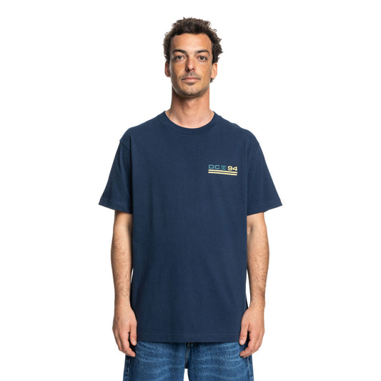 DC Shoes True North SS Tee Dress Blues  - ADYZT05469-BTK0