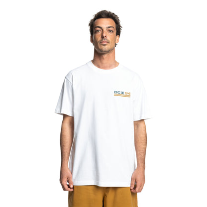 DC Shoes True North SS Tee White  - ADYZT05469-WBB0