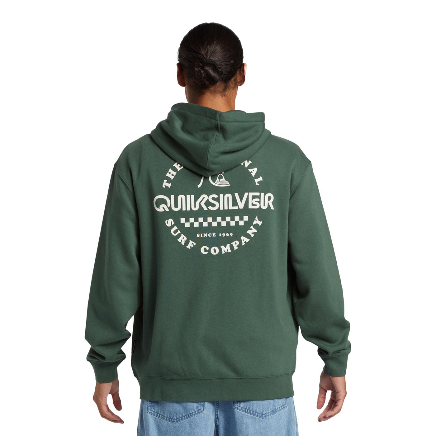 Quiksilver Graphic Zip Hoodie Forest  - AQYFT03413-GRT0