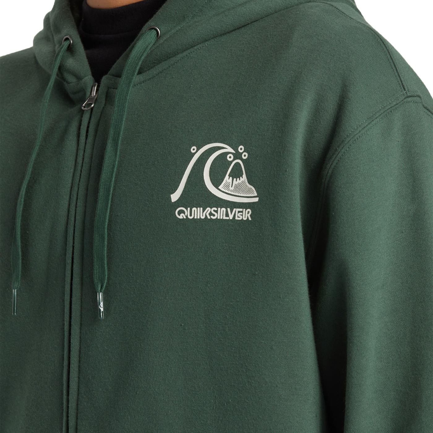 Quiksilver Graphic Zip Hoodie Forest  - AQYFT03413-GRT0