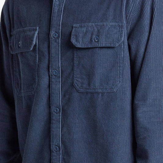 Quiksilver Venture Overshirt Cord Vintage Indigo  - AQYWT03345-BYL0