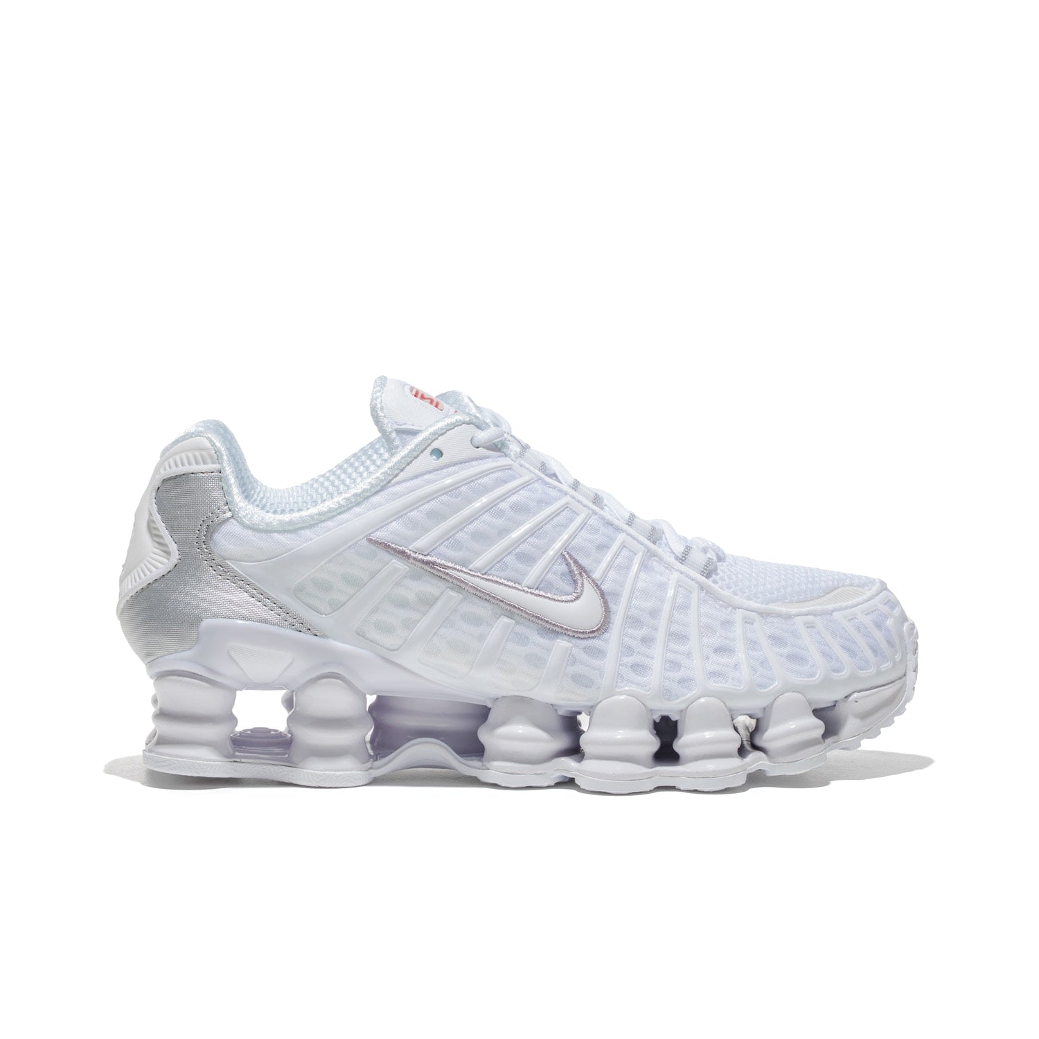 Nike W Nike Shox TL White/White-Metallic Silver  - AR3566-100