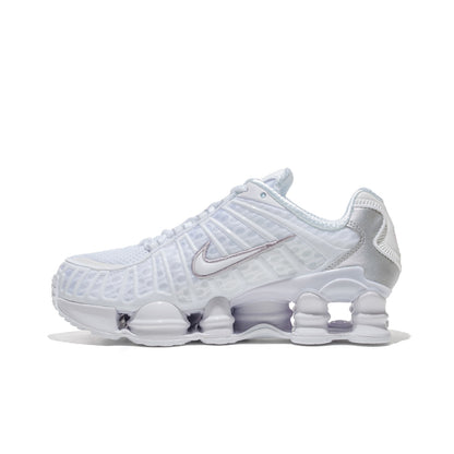 Nike W Nike Shox TL White/White-Metallic Silver  - AR3566-100