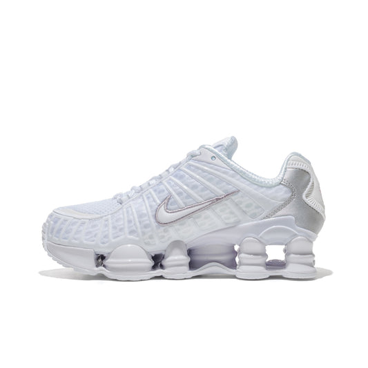 Nike W Nike Shox TL White/White-Metallic Silver  - AR3566-100