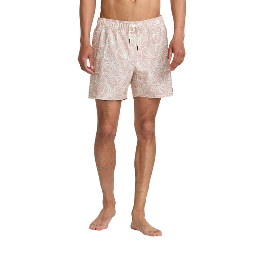 RVCA Exotica Elastic Short Pale Mauve  - AVYBS00365-PAL