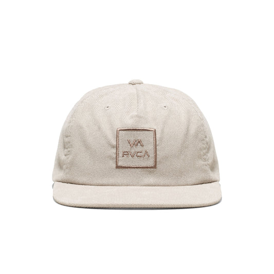 RVCA Freeman Cord Cap Silver Bleach  - AVYHA00340-SLB