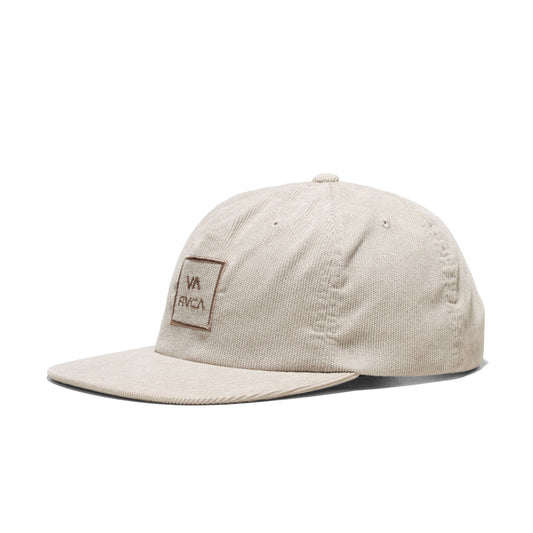 RVCA Freeman Cord Cap Silver Bleach  - AVYHA00340-SLB