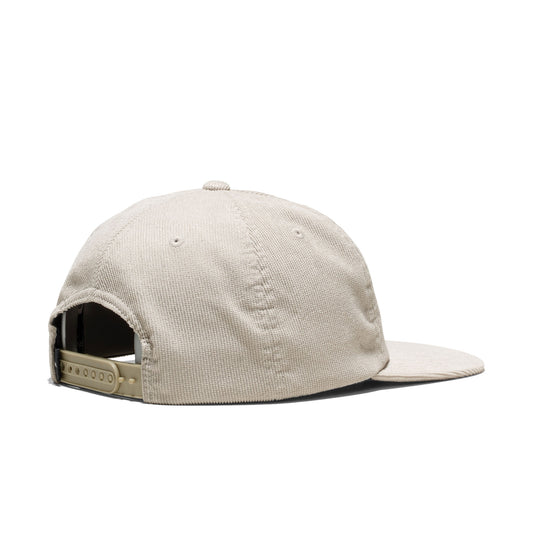 RVCA Freeman Cord Cap Silver Bleach  - AVYHA00340-SLB