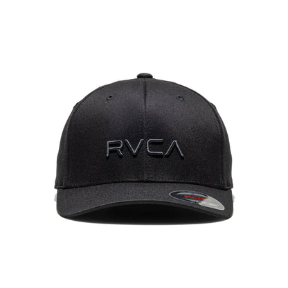 RVCA RVCA Flexfit Cap Black  - AVYHA00477-BLK