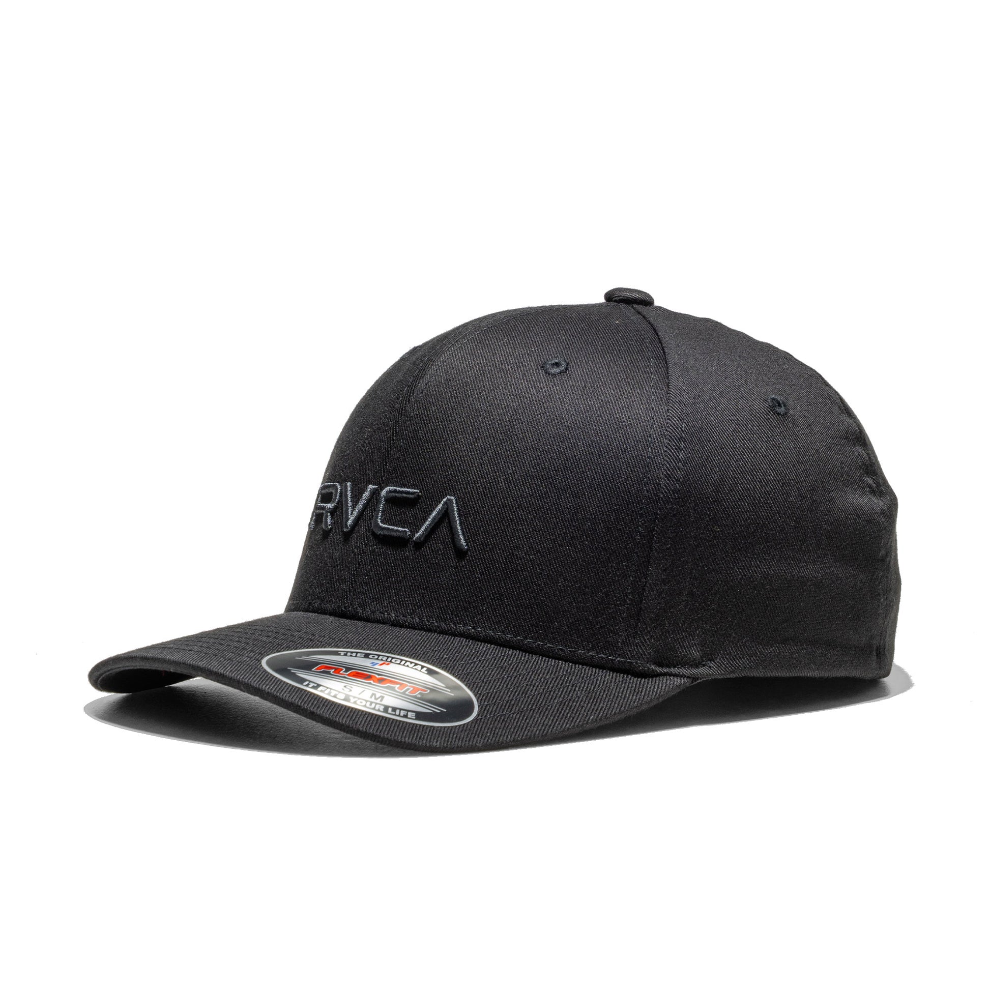RVCA RVCA Flexfit Cap Black  - AVYHA00477-BLK