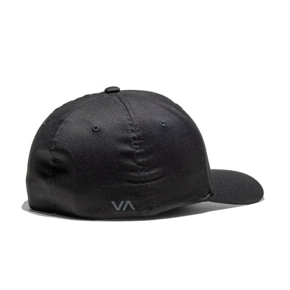RVCA RVCA Flexfit Cap Black  - AVYHA00477-BLK