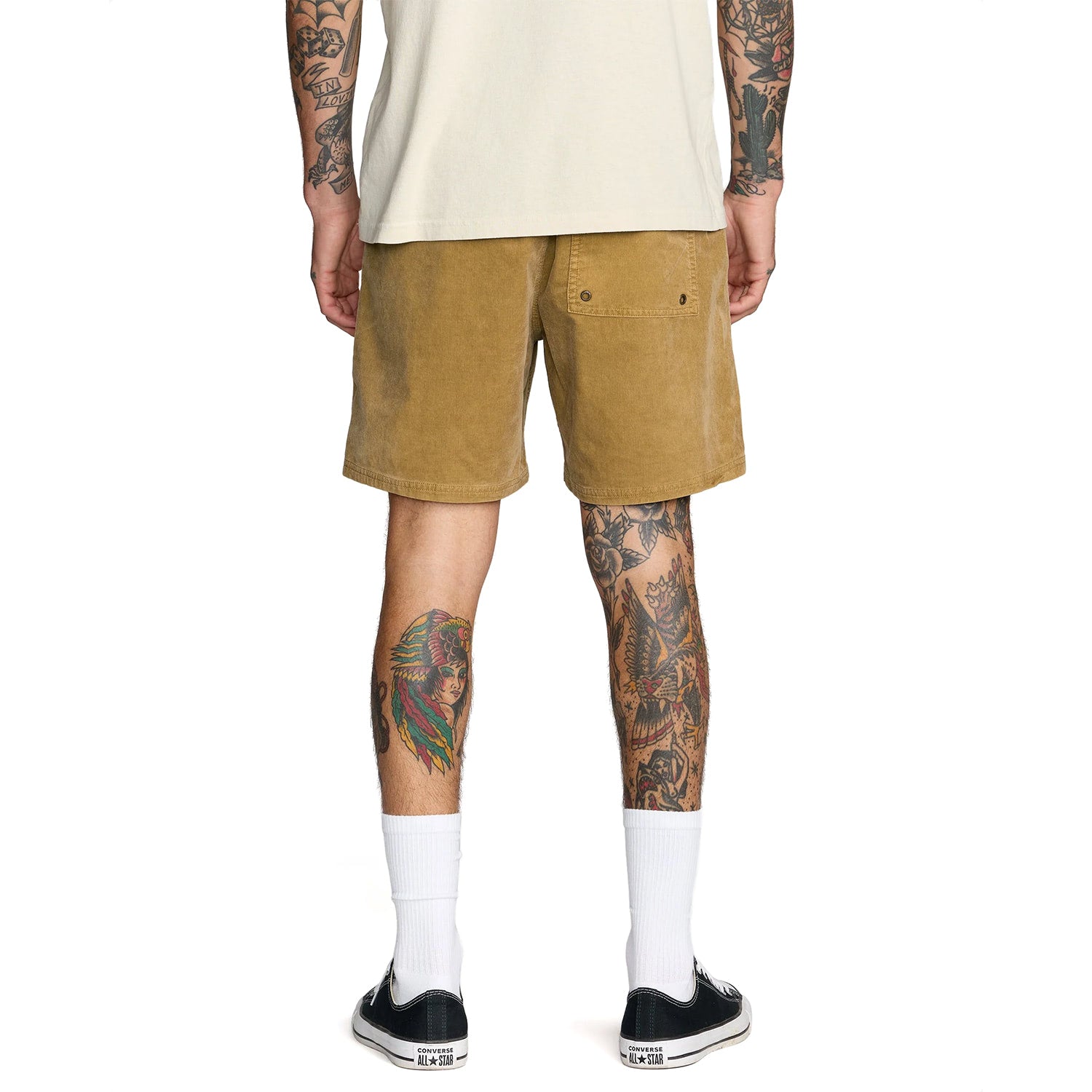 RVCA Escape Elastic Cord II Short Ochre  - AVYWS00366-OCR