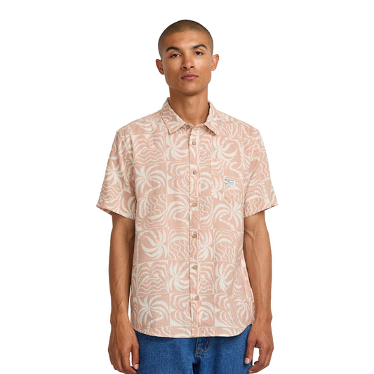 RVCA Exotica SS Shirt Pale Mauve  - AVYWT00500-PAL