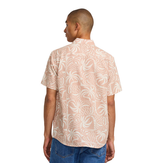 RVCA Exotica SS Shirt Pale Mauve  - AVYWT00500-PAL