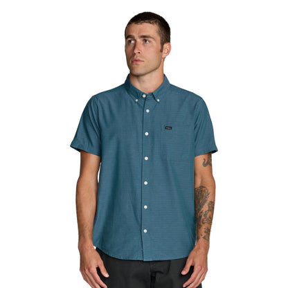 RVCA Thatll Do Dobby SS Shirt Atlantic  - AVYWT00545-ATL