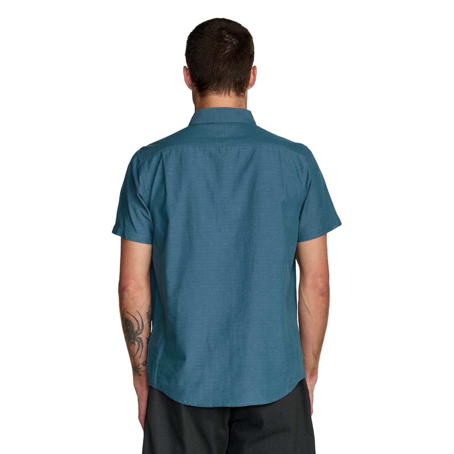 RVCA Thatll Do Dobby SS Shirt Atlantic  - AVYWT00545-ATL